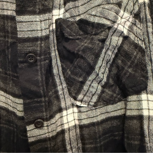 Cloth & Stone x Anthro Plaid Longsleeve Button Up - Picture 4 of 6